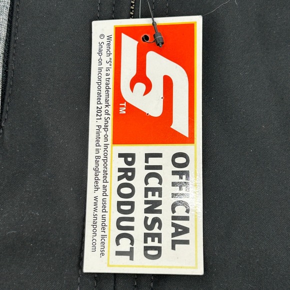 Snap On Mid Atlantic Jacket Men's 3XL Gray Black Hooded Full Zip Mechanic NWOT - Picture 3 of 14